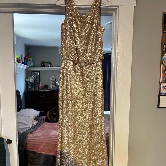 Maid of honour dress worn once size 20 - Picture 1 of 5